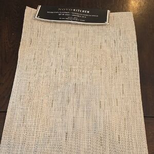 Beige Woven Vinyl Placemat